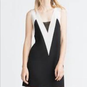 Zara black and white mini